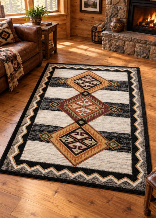 Tri County Rug Living Room | The Cabin Shack