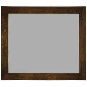 Front view of the Ute Peak Pine Wall Mirror