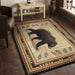 Valley Black Bear Rug | The Cabin Shack