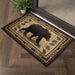 Valley Black Bear Scatter  Rug | The Cabin Shack