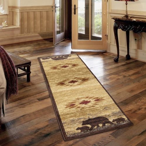 Valley Family Bear Runner Rug | The Cabin Shack