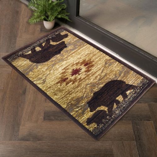 Valley Family Bear Scatter Rug | The Cabin Shack