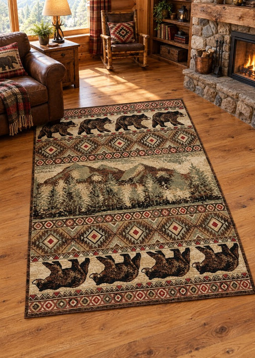Valley Forge Rug Living Room | The Cabin Shack