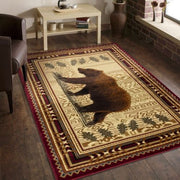 Valley Grizzly Rug | The Cabin Shack