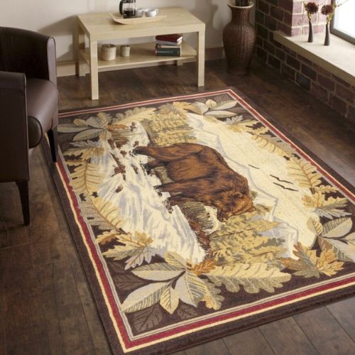 Valley Grizzly Stream Rug | The Cabin Shack
