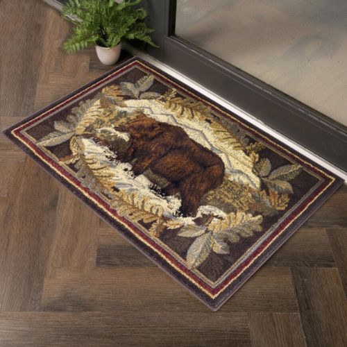 Valley Grizzly Stream Scatter Rug | The Cabin Shack