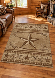 Western Sands Rug Living Room | The Cabin Shack