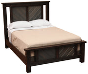 Angled view of the Wetterhorn Peak Pine Carriage House Bed