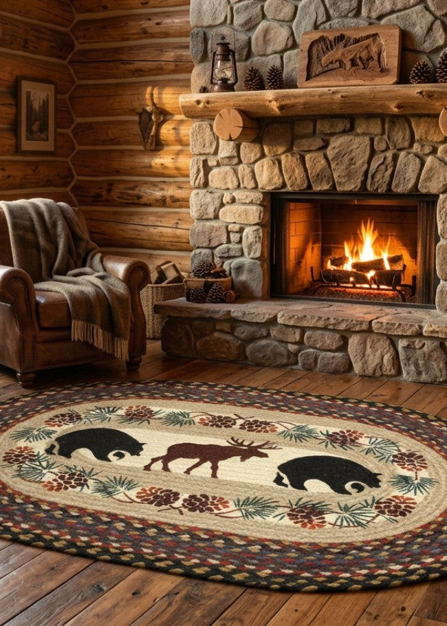 Wilderness Retreat Living Room | The Cabin Shack