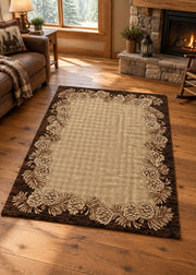 Winter Park Pine Rug Living Room | The Cabin Shack
