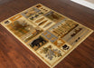 Woodland Escape Rug Top View | The Cabin Shack