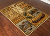 Woodland Treasures Rug Top View | The Cabin Shack