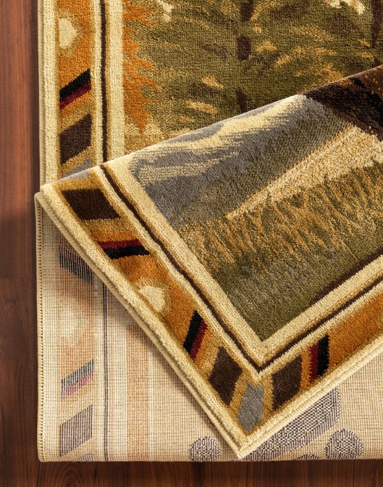 Woodland Valley Folded Rug | The Cabin Shack