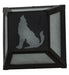 10" Wide Lone Wolf Trail Wall Sconce 6 | The Cabin Shack