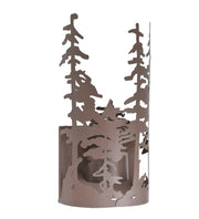 11" Wide Pine Forest Wall Sconce 1 | The Cabin Shack