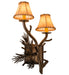 12" Wide Left Forest Pine Cone Wall Sconce 5 | The Cabin Shack