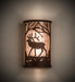 12" Wide Majestic Elk Wall Sconce | The Cabin Shack