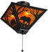 12" Square Woodland Forest Bear Flush Mount Light 3 | The Cabin Shack