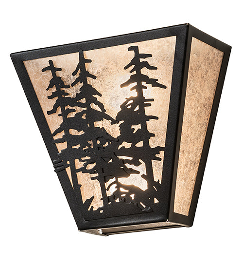 13" Wide Riverside Forest Wall Sconce 1 | The Cabin Shack