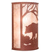 13" Wide Rustic Woodland Bear Wall Sconce 3 | The Cabin Shack