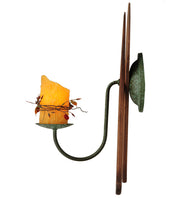 14" inch Wide Pine Crest Paddle Wall Sconce 5 The Cabin Shack