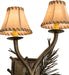 15" Wide Forest Pine Cone Wall Sconce 5 | The Cabin Shack