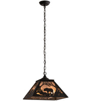 Black Woodland Wandering Bear Pendant Far Away | The Cabin Shack