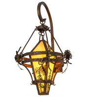 18" Wide Lakewood Pine Tree Wall Sconce | The Cabin Shack