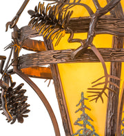The 18" Wide Woodland Pine Tree Pendant 2 | The Cabin Shack
