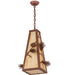 19" Wide Lakewood Pine Mountain Pendant 1 | The Cabin Shack