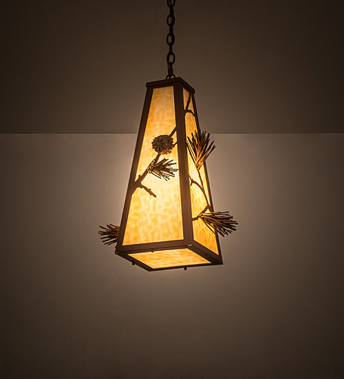 19" Wide Lakewood Pine Mountain Pendant 5 | The Cabin Shack