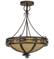 20" Wide Longs Peak Chandelier 2 | The Cabin Shack
