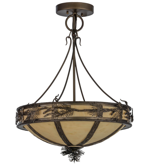 20" Wide Longs Peak Chandelier 2 | The Cabin Shack