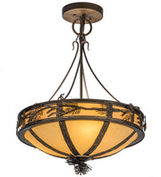 20" Wide Longs Peak Chandelier 4 | The Cabin Shack