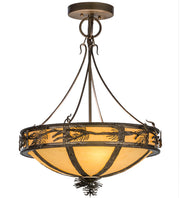 20" Wide Longs Peak Chandelier 5 | The Cabin Shack