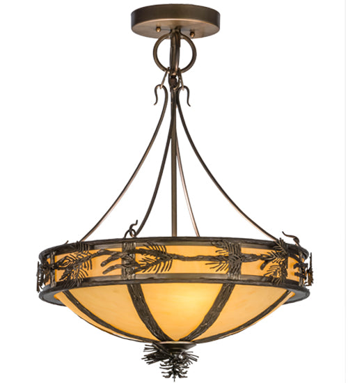 20" Wide Longs Peak Chandelier 5 | The Cabin Shack