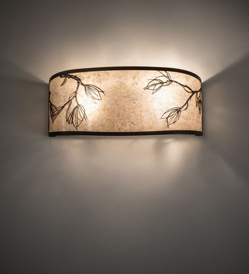 20" Wide Timeless Crafted Pine Wall Sconce 5 | The Cabin Shack