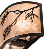 20" Wide Timeless Rustic Pine Wall Sconce 2 | The Cabin Shack