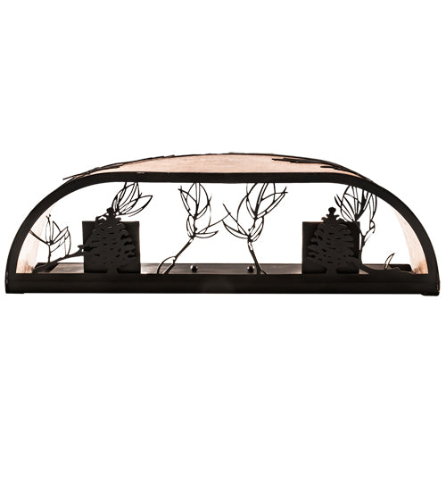 20" Wide Timeless Rustic Pine Wall Sconce 3 | The Cabin Shack