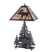 21" High Forest Bull Moose Accent Lamp 4 | The Cabin Shack