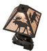 21" High Forest Bull Moose Accent Lamp 3 | The Cabin Shack