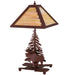 Natural Rust High Majestic Moose Table Lamp | The Cabin Shack