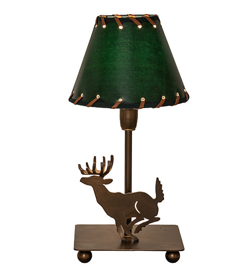 21" High Scampering Deer Accent Lamp 4 | The Cabin Shack