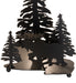 21" High Scampering Moose Forest Table Lamp 2 | The Cabin Shack