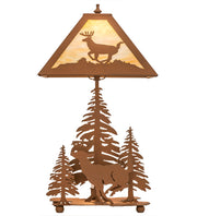 22" High Scampering Deer Table Lamp 6 | The Cabin Shack
