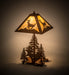 22" High Scampering Deer Table Lamp | The Cabin Shack
