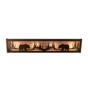 24" Wide Bear Lake Vanity Light 2 | The Cabin Shack