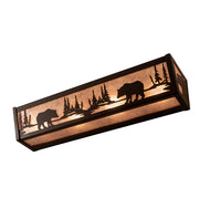 24" Wide Bear Lake Vanity Light 5 | The Cabin Shack