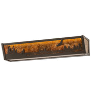 24" Wide Sunset Valley Vanity Light 3 | The Cabin Shack