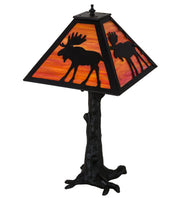 24" High Majestic Moose Table Lamp 4 | The Cabin Shack